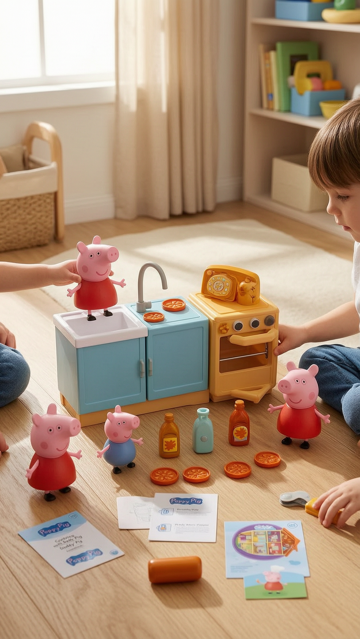 Peppa Pig Cooking with Daddy Pig Kitchen Playset