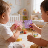 Philips Avent Soothie Shapes Pacifier – 2 Pack (Pink/Purple Bear Shape)