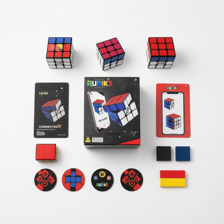 Rubik’s Connected X Smart Cube – Bluetooth 3×3 Puzzle (App‑Enabled)