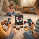 Rubik’s Connected X Smart Cube – Bluetooth 3×3 Puzzle (App‑Enabled)