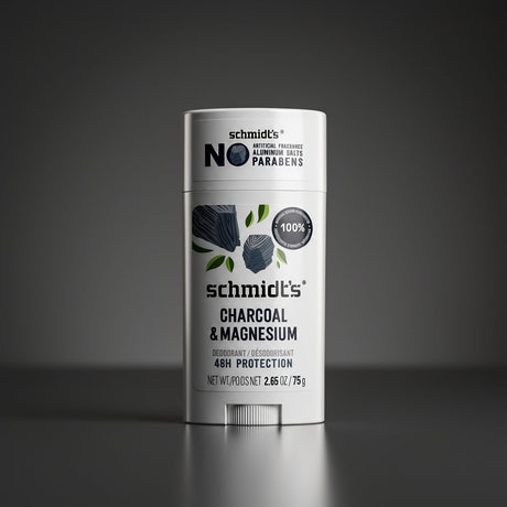 Schmidt's Natural Deodorant Stick Charcoal & Magnesium 75g
