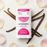 Schmidt's Natural Deodorant Stick Rose + Vanilla