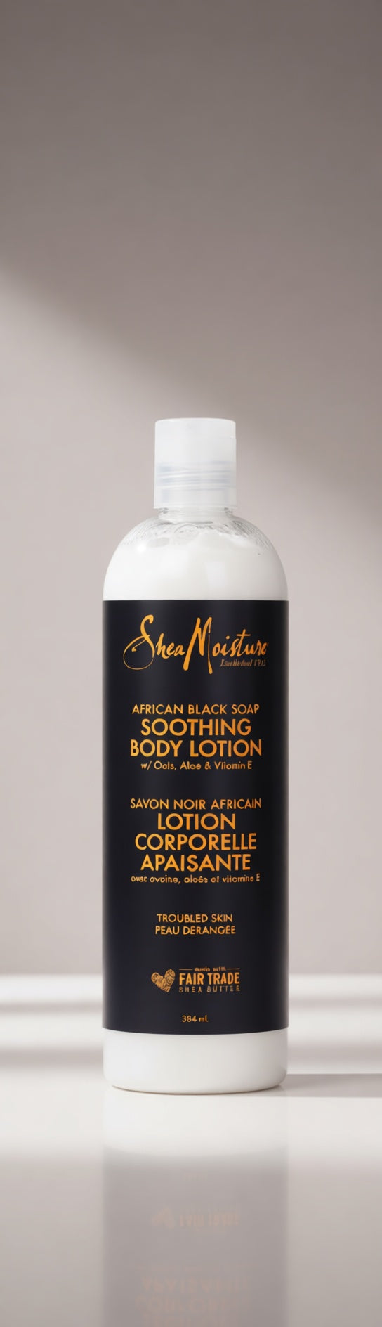 Shea Moisture African Black Soap Soothing Body Lotion 384ml