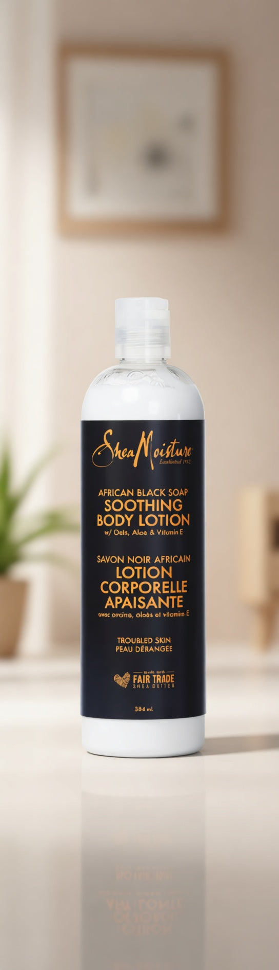 Shea Moisture African Black Soap Soothing Body Lotion 384ml