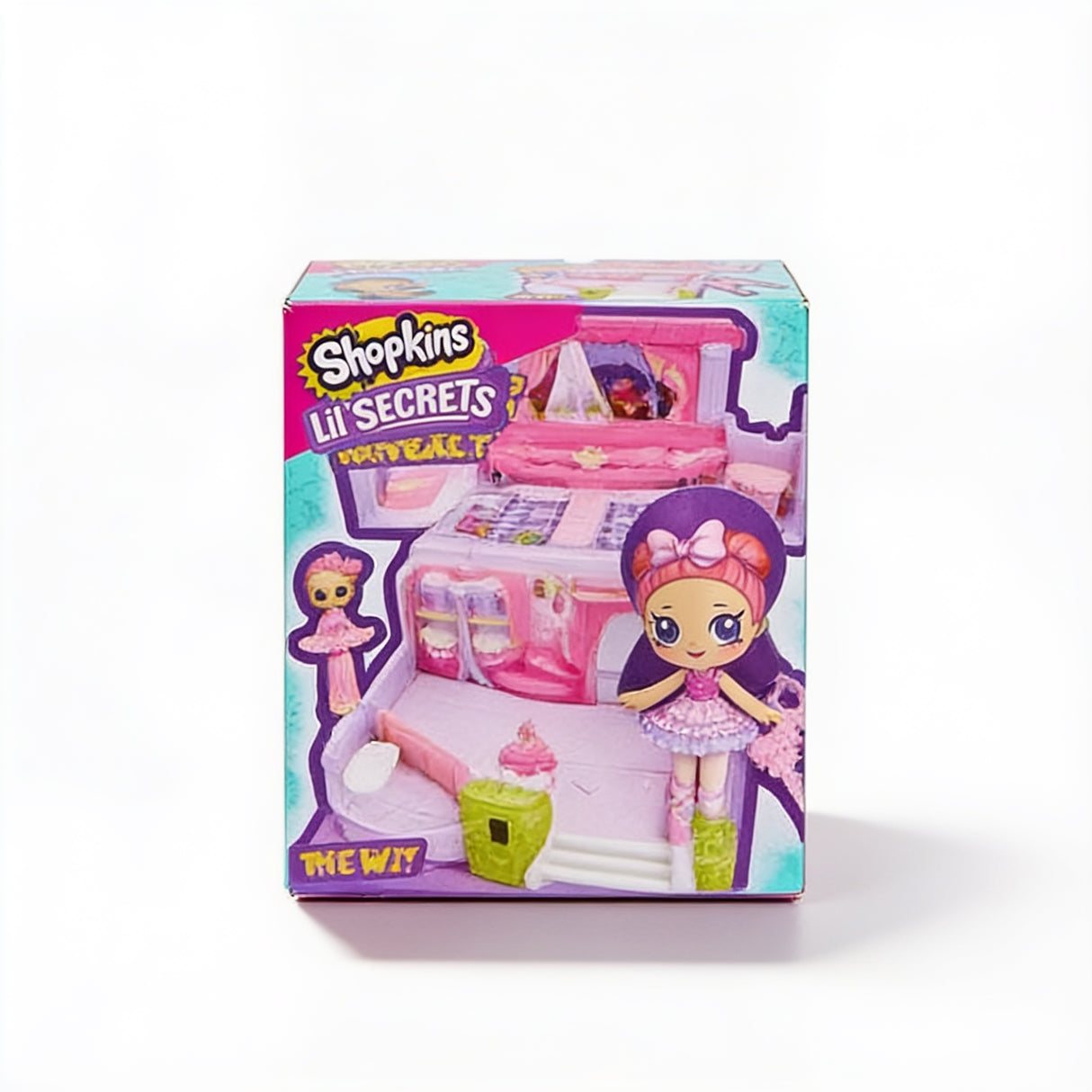 Shopkins Lil Secrets Happy Steps Dance Studio Mini Playset with Exclusive Shoppie Doll
