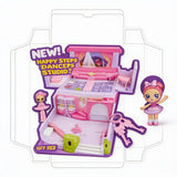Shopkins Lil Secrets Happy Steps Dance Studio Mini Playset with Exclusive Shoppie Doll