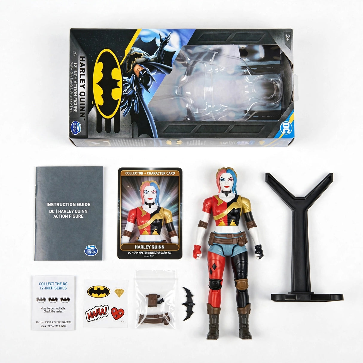 Spin Master DC Batman 12-Inch Action Figure – Harley Quinn