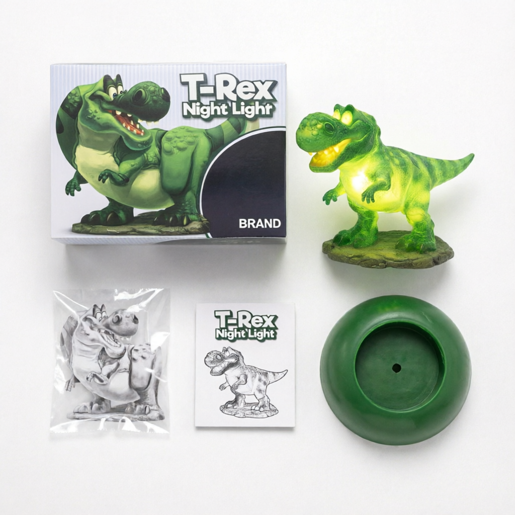 T-Rex Dinosaur LED Night Light