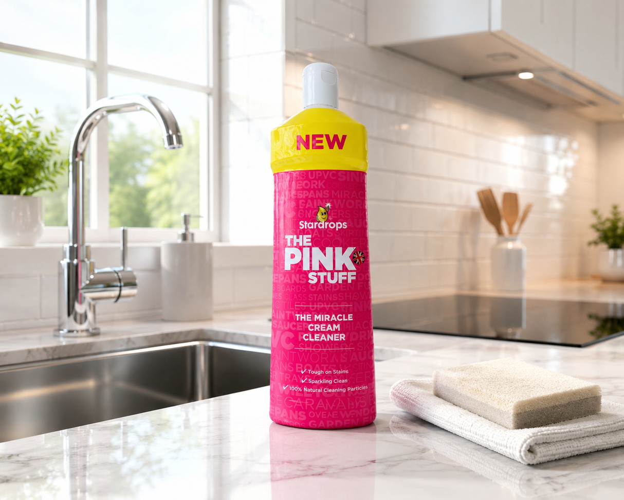 The Pink Stuff Miracle Cream Cleaner | Multi-Purpose Household Cleaner