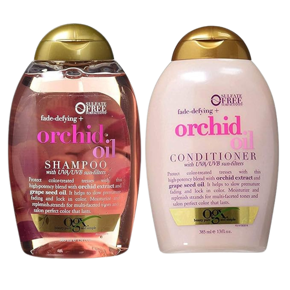 Organix Sulfate Free Fade-Defying + Orchid Oil Shampoo 13 Oz & Conditioner 13 Oz 'Set'