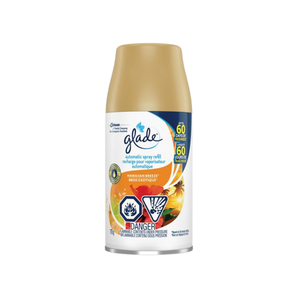 SC JOHNSON Glade® Automatic Spray Air Freshener Refill, Hawaiian Breeze®, Cartridge - Bottle