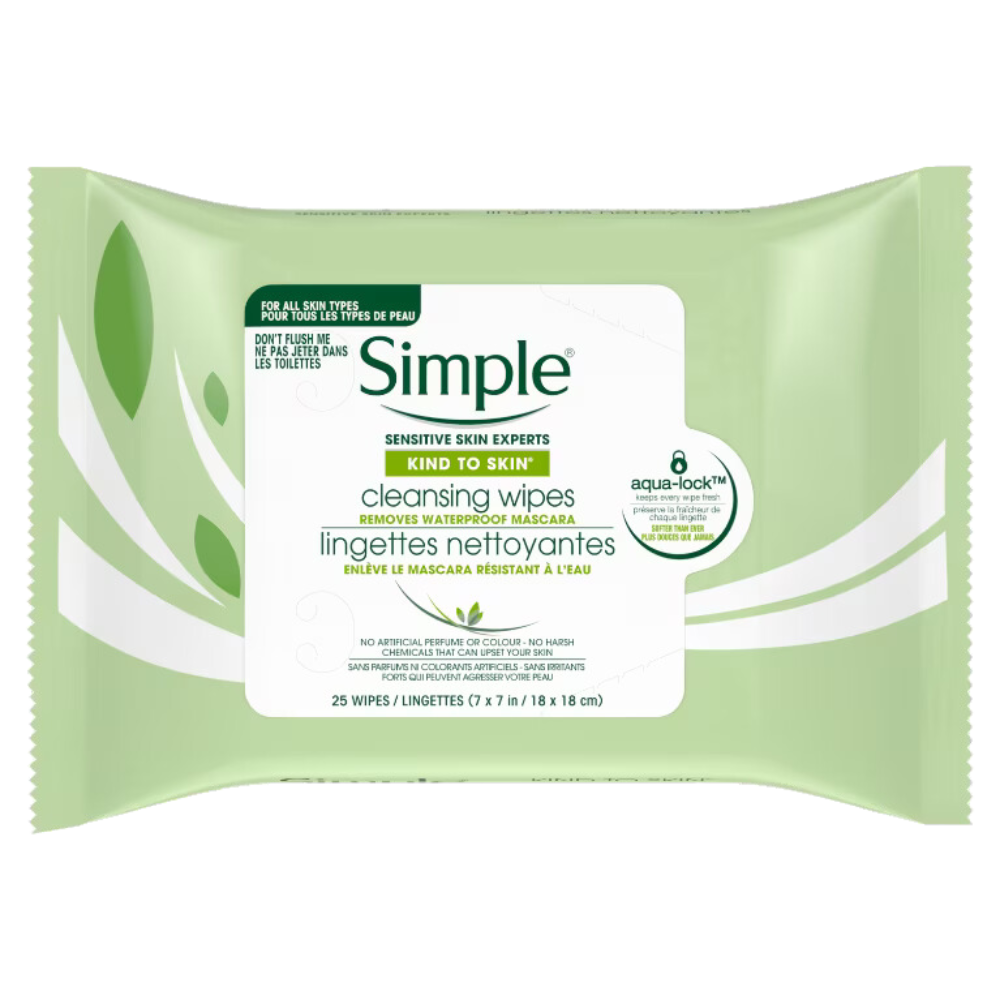 Simple Kind to Skin Cleansing Wipes