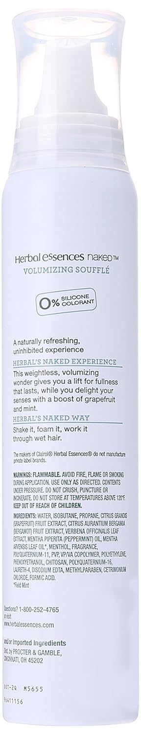 Herbal Essences Naked Volumizing Souffle 6.8 Oz